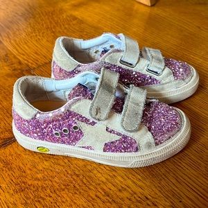 Sparkly Golden Goose Sneakers for little ones
